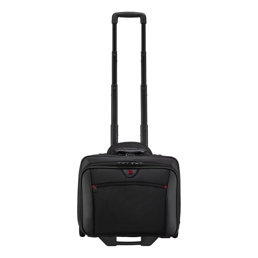 Wenger - Cestovní kufr na kolečkách 23 l 17" + taška na notebook 15,4" Potomac černá