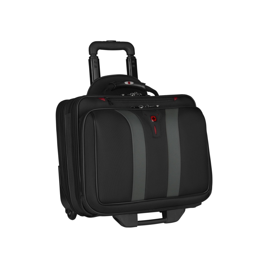 Wenger - Cestovní zavazadlo na kolečkách 29 l + pouzdro na notebook 15,6" Granada černá