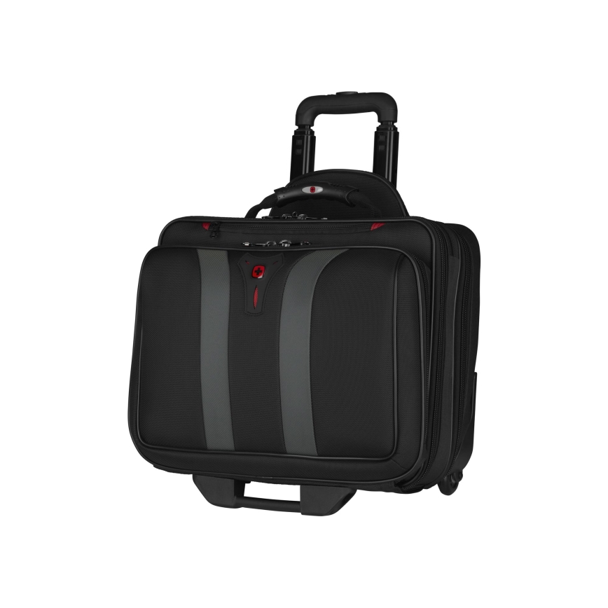Wenger - Cestovní zavazadlo na kolečkách 29 l + pouzdro na notebook 15,6" Granada černá