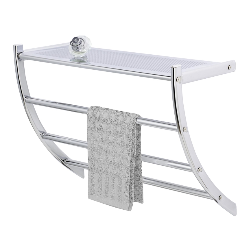 WENKO 15578100 - Stojan na ručníky PESCARA 56x46 cm lesklý chrom