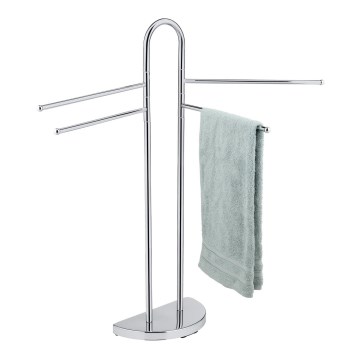 WENKO 16610100 - Stojan na ručníky COSENZA 33x93,5 cm lesklý chrom