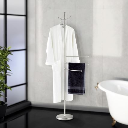 WENKO 16827100 - Stojan ADIAMO 28x170 cm stříbrná