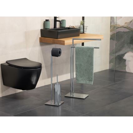 WENKO 18562100 - WC štětka RECCO 20x71,5 cm lesklý chrom