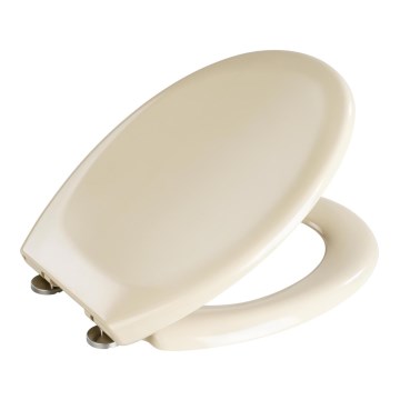 WENKO 18760100-WC sedátko OTTANA 37,5x44,5 cm béžová/stříbrná