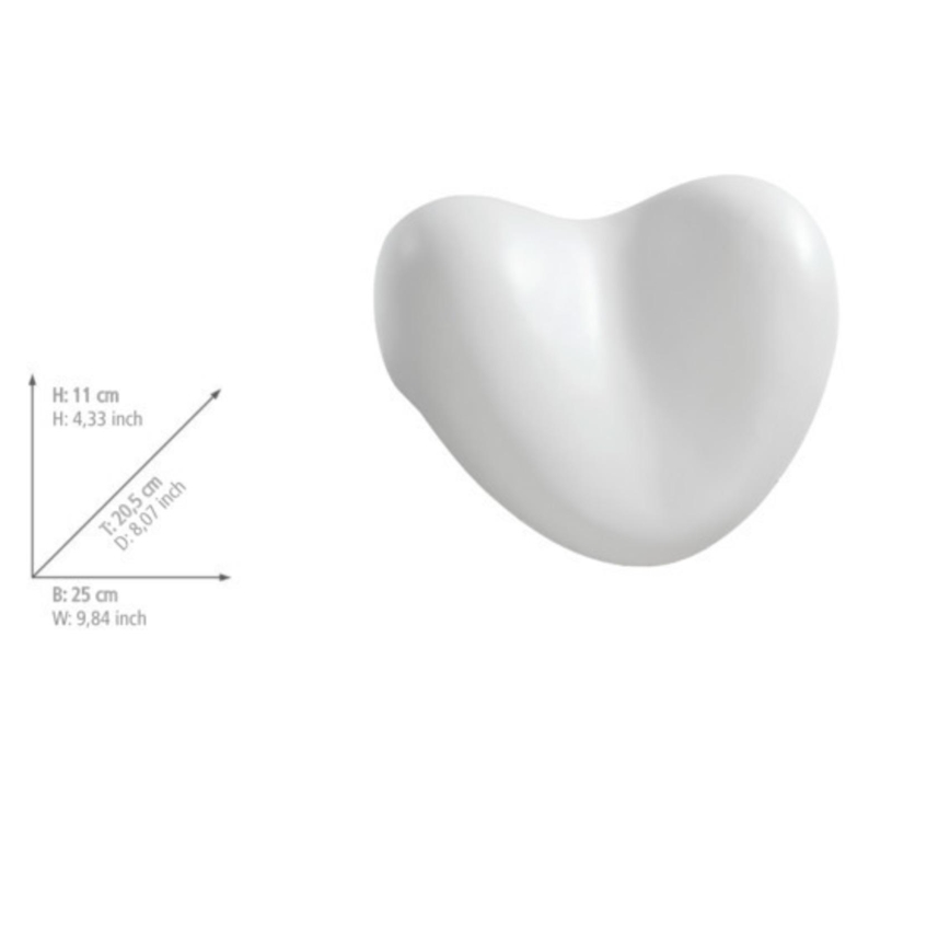 WENKO 18936100-Polštář TROPIC 25x20,5 cm bílá