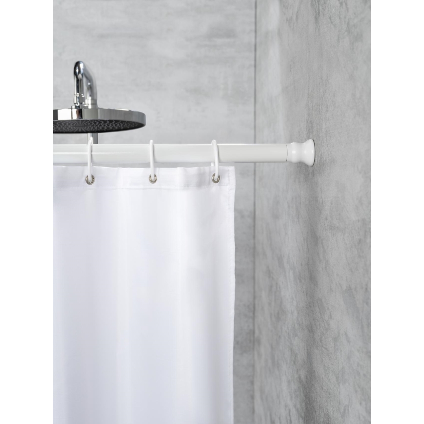 WENKO 19206100 - Sprchová tyč FLEX 110 cm bílá