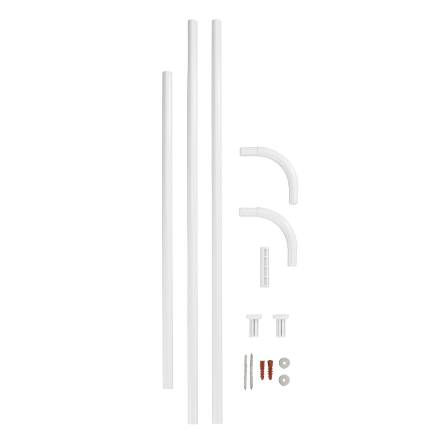 WENKO 19214100 - Tyč UNIVERSAL 2x2 cm bílá