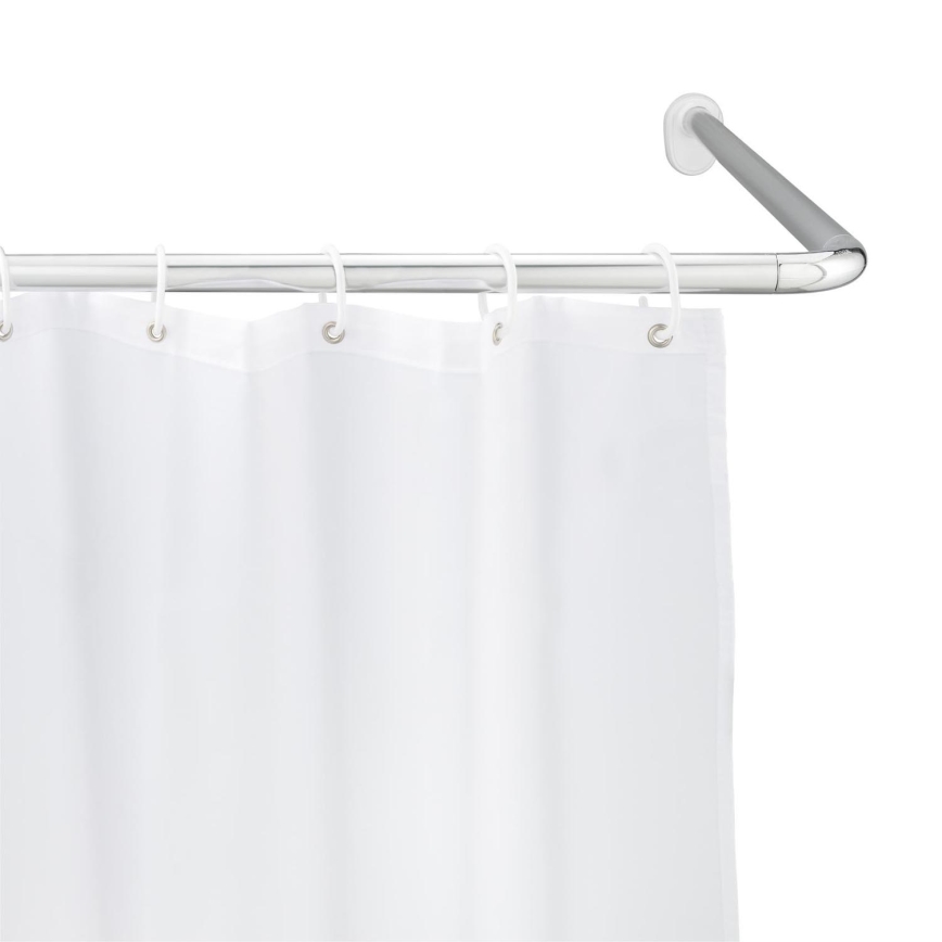 WENKO 19218100 - Tyč UNIVERSAL 2,5x2,5 cm chrom/bílá