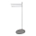 WENKO 19493100 - Stojan na ručníky PEBBLE STONE 38x84 cm lesklý chrom/šedá