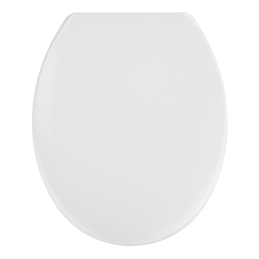 WENKO 19539100-WC sedátko VIGONE 37,5x45 cm bílá/stříbrná
