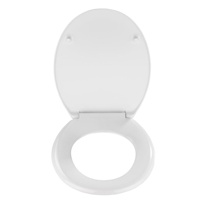 WENKO 19539100-WC sedátko VIGONE 37,5x45 cm bílá/stříbrná