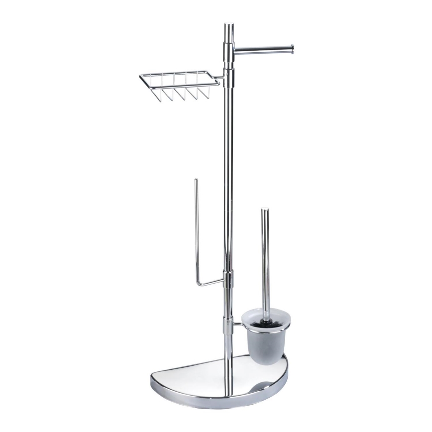 WENKO 196022500 - Toaletní centrum SPACE MARVEL 34x84,5 cm stříbrná/satin