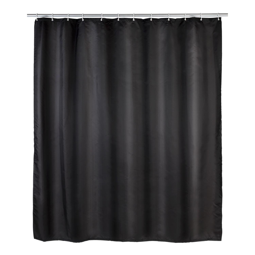 WENKO 20043100 - Sprchový závěs 180x200 cm černá