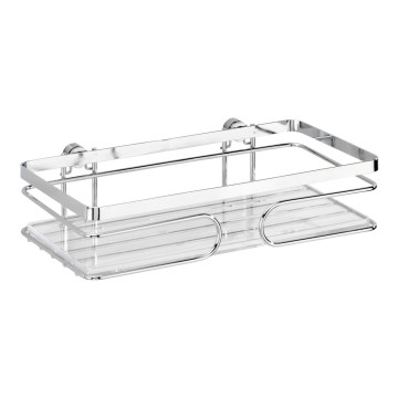 WENKO 20409100-Police PREMIUM EDELSTAHL 24x13,5 cm nerez/stříbrná