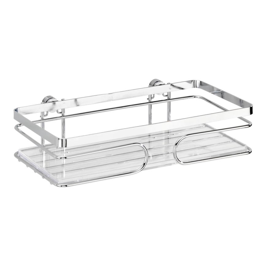 WENKO 20409100-Police PREMIUM EDELSTAHL 24x13,5 cm nerez/stříbrná