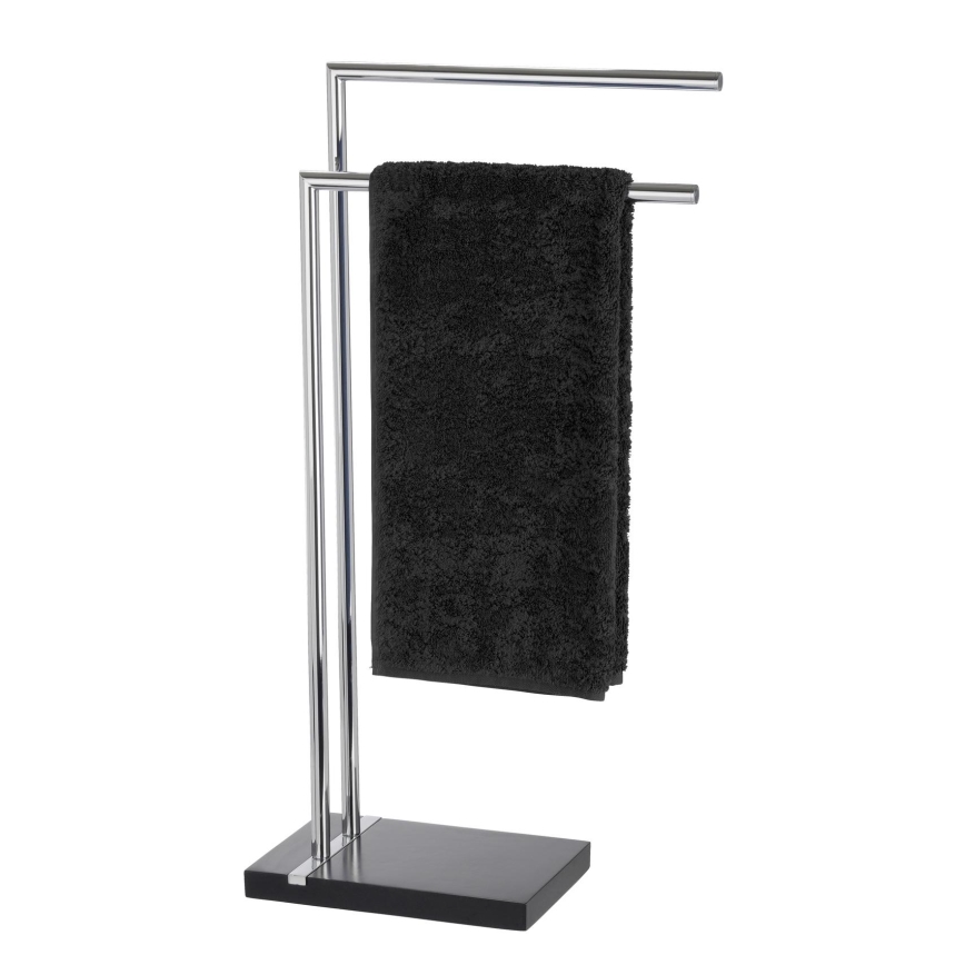WENKO 20461100 - Stojan na ručníky NOBLE 45,5x82 cm chrom/černá