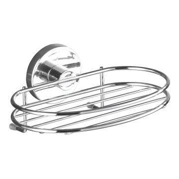 WENKO 20890100-Držák mýdla VACUUM-LOC MILAZZO 16,5x12 cm lesk. chrom