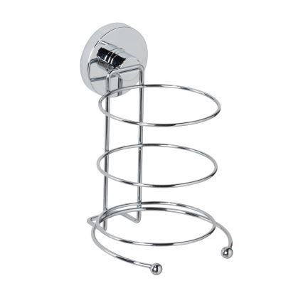 WENKO 20896100-Držák fénu VACUUM-LOC MILAZZO 12x17 cm lesk. chrom
