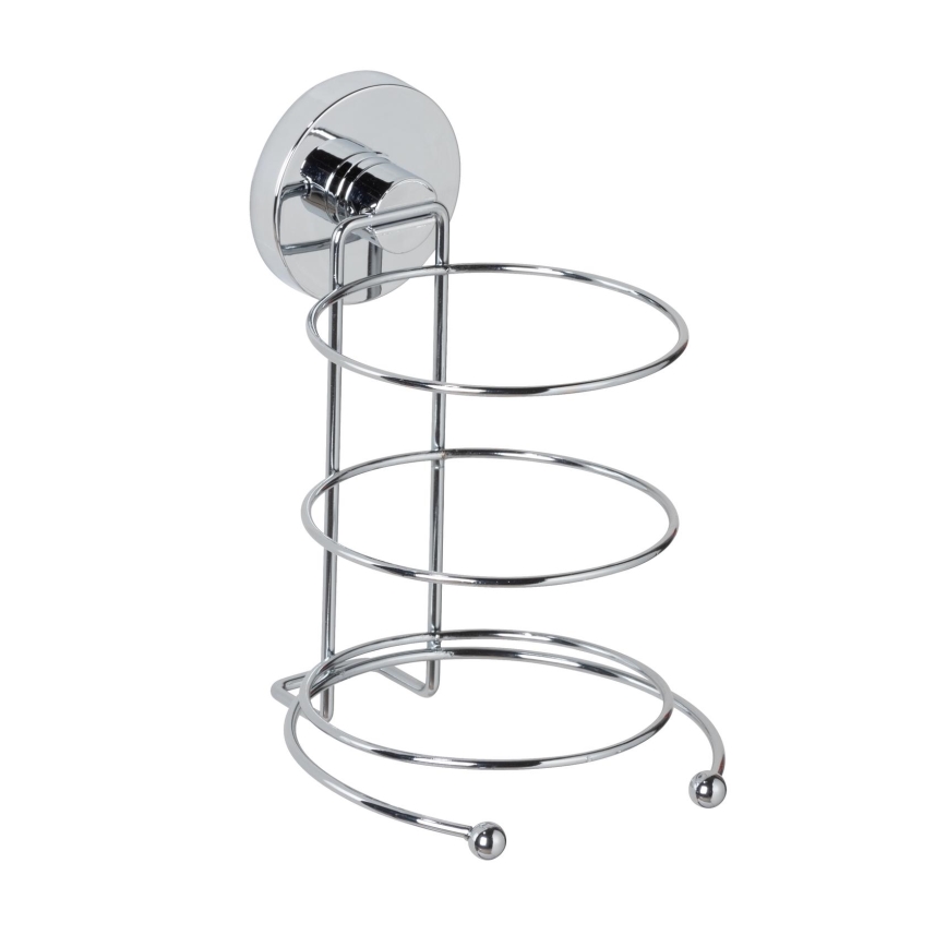 WENKO 20896100-Držák fénu VACUUM-LOC MILAZZO 12x17 cm lesk. chrom