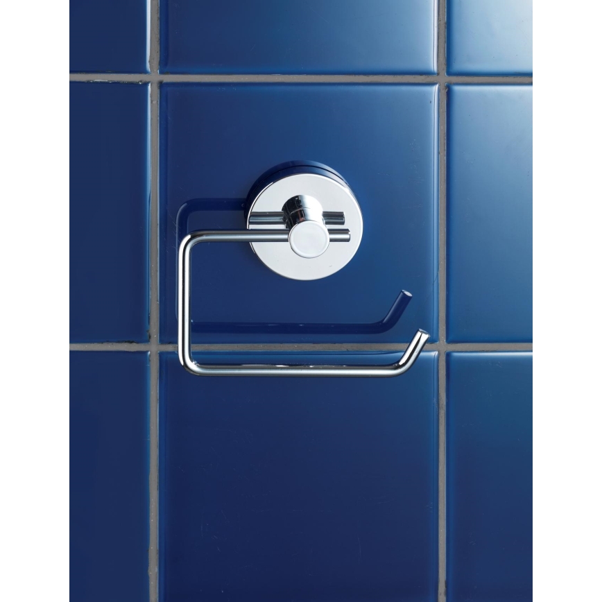 WENKO 20899100-Držák toaletního papíru VACUUM-LOC MILAZZO 13x10,5 cm lesk. chrom