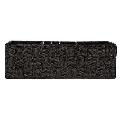 WENKO 20978100 - Organizer ADRIA 32x21 cm černá