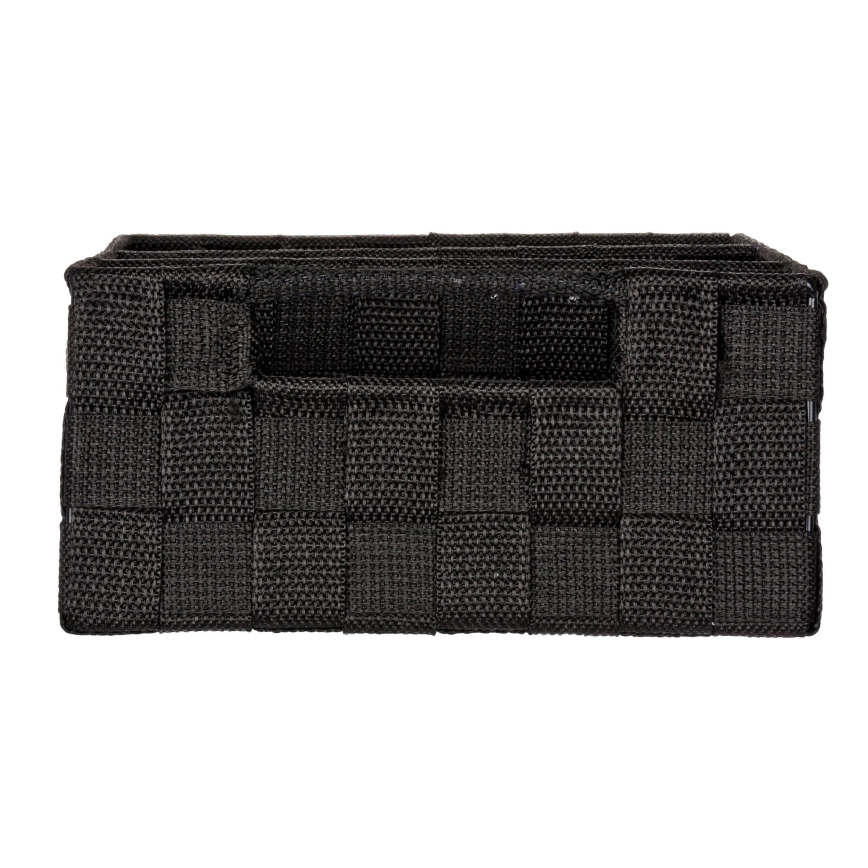 WENKO 20978100 - Organizer ADRIA 32x21 cm černá