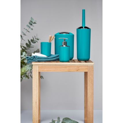 WENKO 21225100 - WC štětka BRASIL 10x37 cm tyrkysová/lesklý chrom