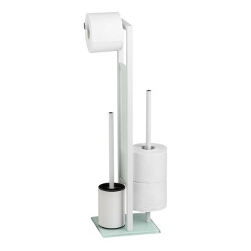 WENKO 21565100 - WC štětka RIVALTA 18x70 cm bílá/černá