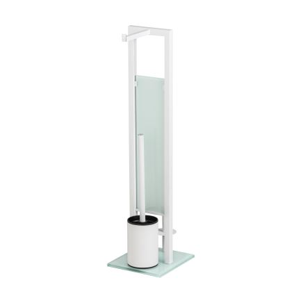WENKO 21565100 - WC štětka RIVALTA 18x70 cm bílá/černá