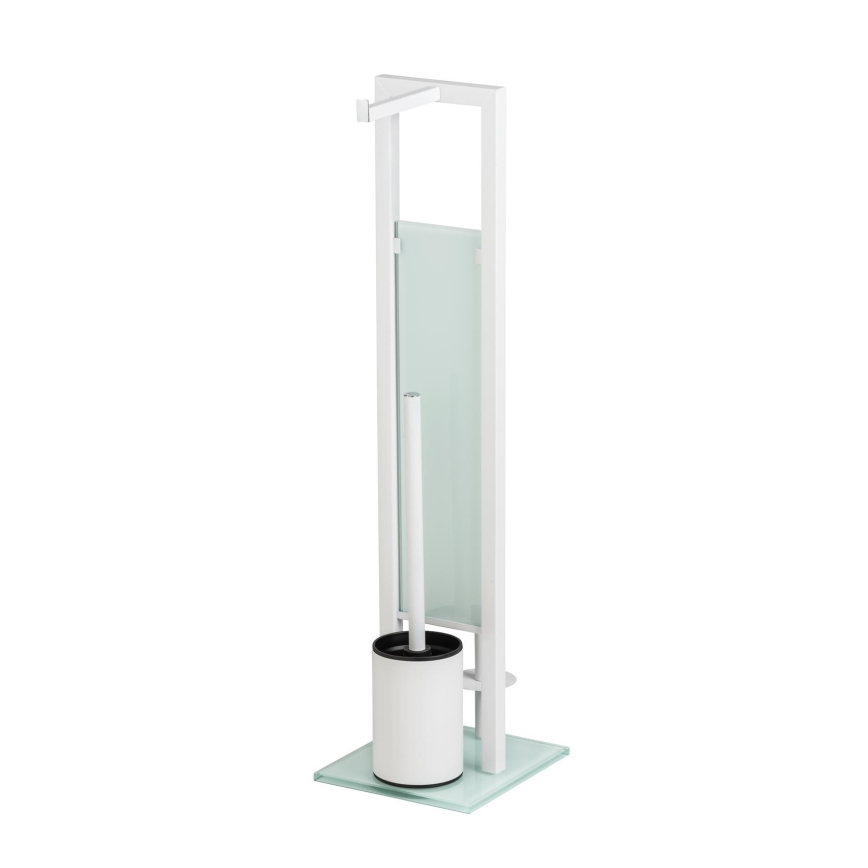 WENKO 21565100 - WC štětka RIVALTA 18x70 cm bílá/černá
