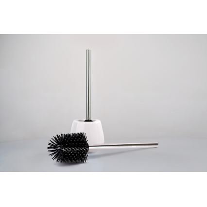 WENKO 21799100 - WC kartáč 7,5x35 cm nerez/stříbrná/černá