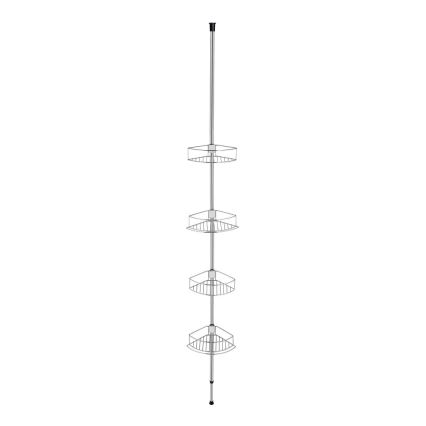 WENKO 21803100-Rohová police DOLCEDO 31x275 cm nerez/lesk. chrom