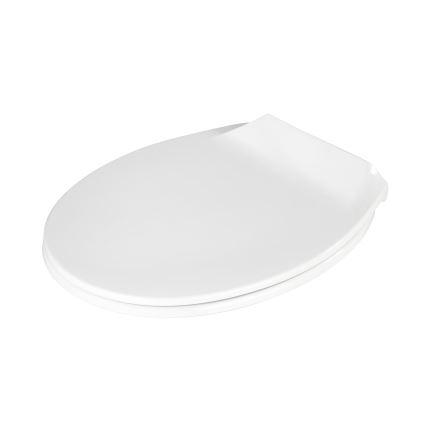 WENKO 21901100-WC sedátko KOS 44x37 cm bílá/stříbrná