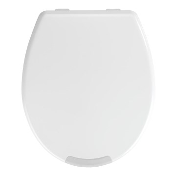 WENKO 21905100-Toaletní sedátko SECURA 37x44 cm bílá/šedá