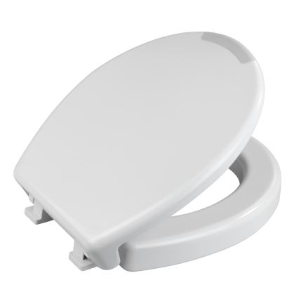 WENKO 21905100-Toaletní sedátko SECURA 37x44 cm bílá/šedá