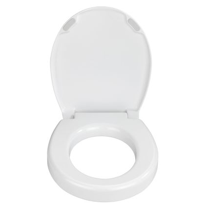 WENKO 21905100-Toaletní sedátko SECURA 37x44 cm bílá/šedá
