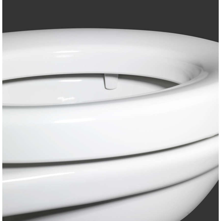 WENKO 21905100-Toaletní sedátko SECURA 37x44 cm bílá/šedá