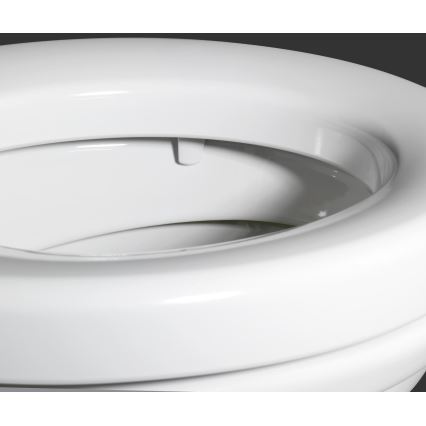 WENKO 21905100-Toaletní sedátko SECURA 37x44 cm bílá/šedá
