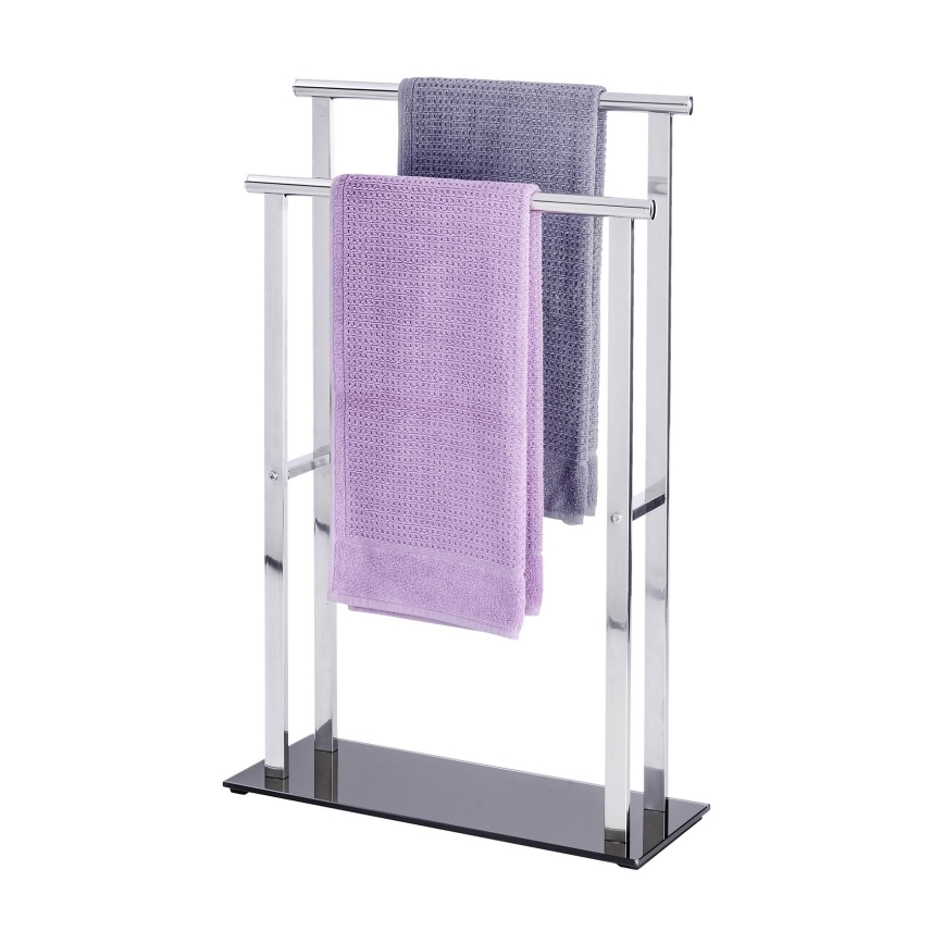 WENKO 22089100 – Věšák LAVA 52x81,5 cm nerez/stříbrná/černá