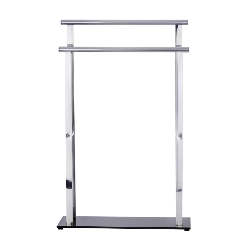 WENKO 22089100 – Věšák LAVA 52x81,5 cm nerez/stříbrná/černá