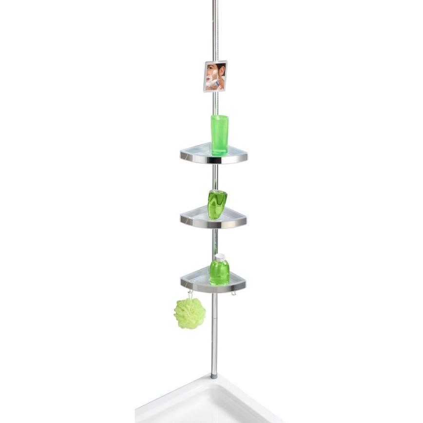 WENKO 22124100-Rohový element PREMIUM 27,5x260 cm stříbrná