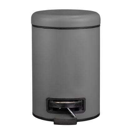 WENKO 22148100 - Koš LEMAN 17x25 cm šedá/černá