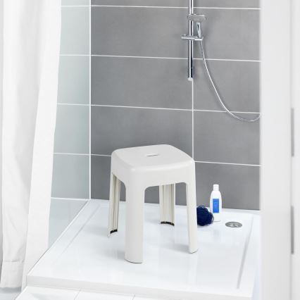WENKO 22160100 - Stolička ALASKA 37x45,5 cm bílá