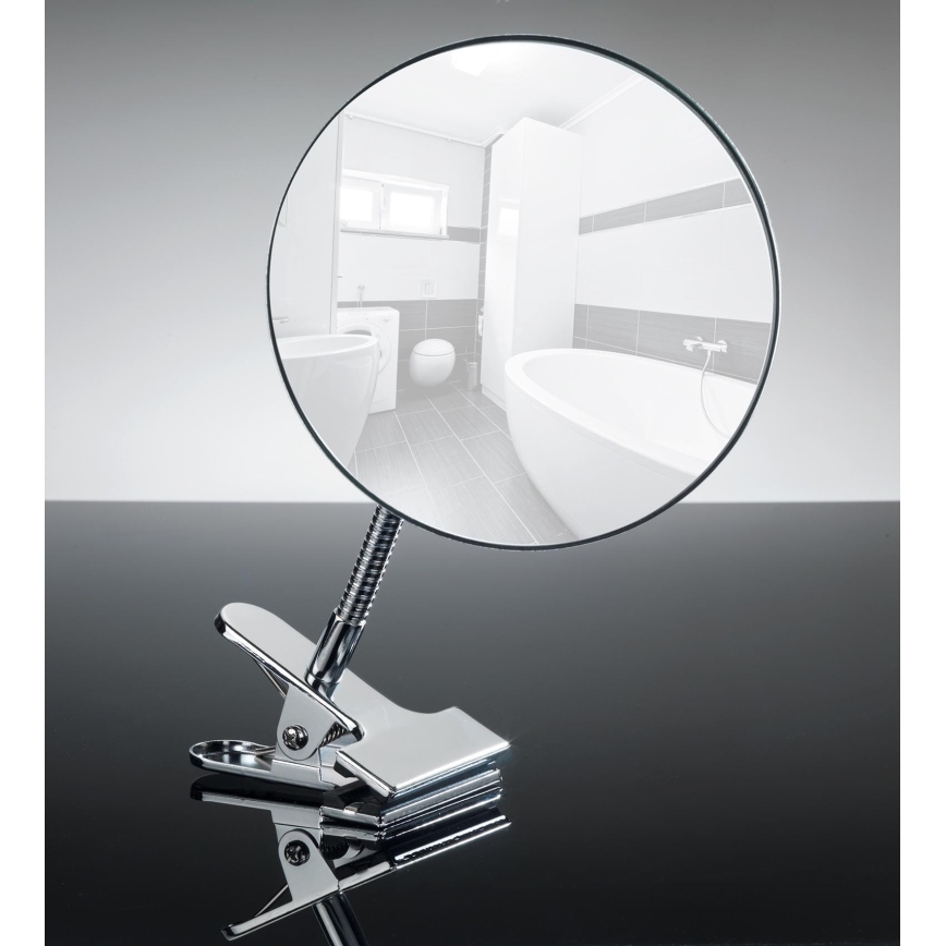 WENKO 22195100 - Kosmetické zrcadlo CLIP 15x27 cm lesklý chrom