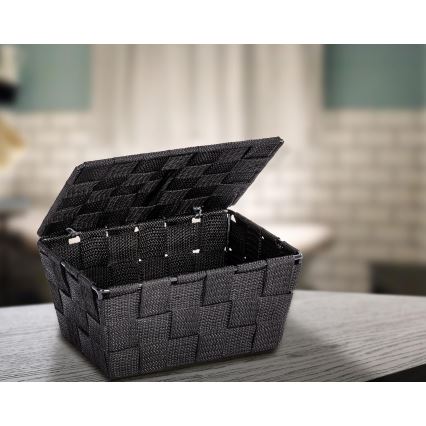 WENKO 22197100 - Koš ADRIA 19x14 cm černá