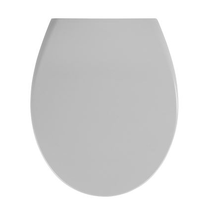 WENKO 22402100-WC sedátko SAMOS 44,5x37,5 cm šedá/stříbrná
