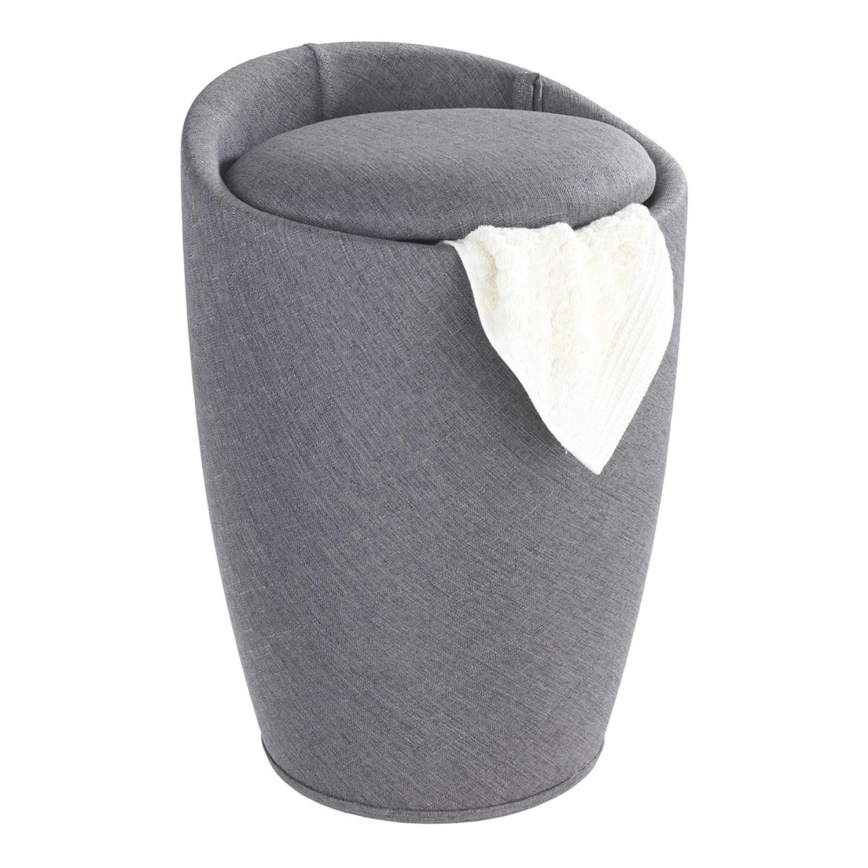 WENKO 22448100 - Stolička CANDY 36x50,5 cm šedá/černá