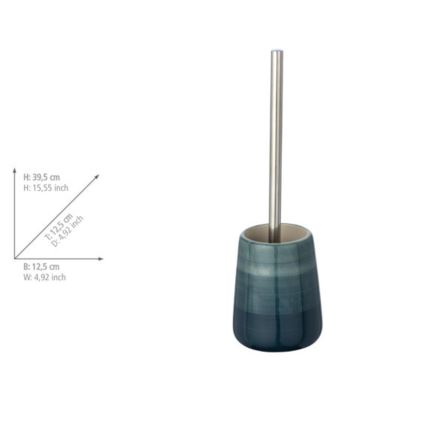 WENKO 22648100 - WC set POTTERY 12,5x39,5 cm tyrkysová