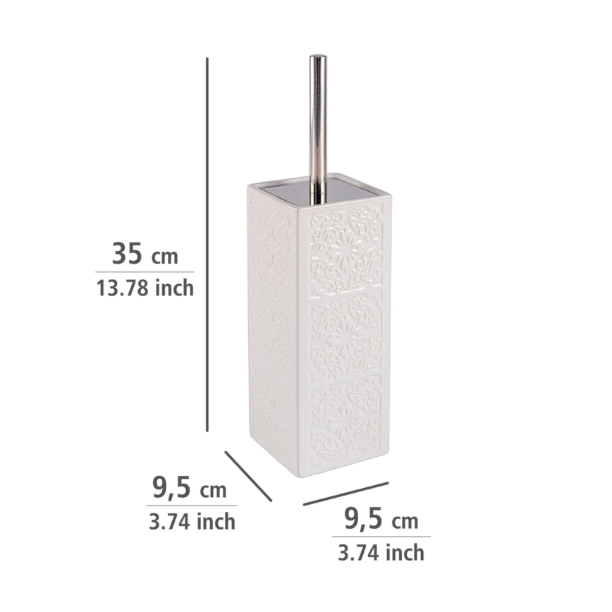 WENKO 22651100 - WC štětka CORDOBA 9,5x35 cm bílá