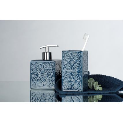 WENKO 22653100 - Dávkovač mýdla CORDOBA 500 ml modrá